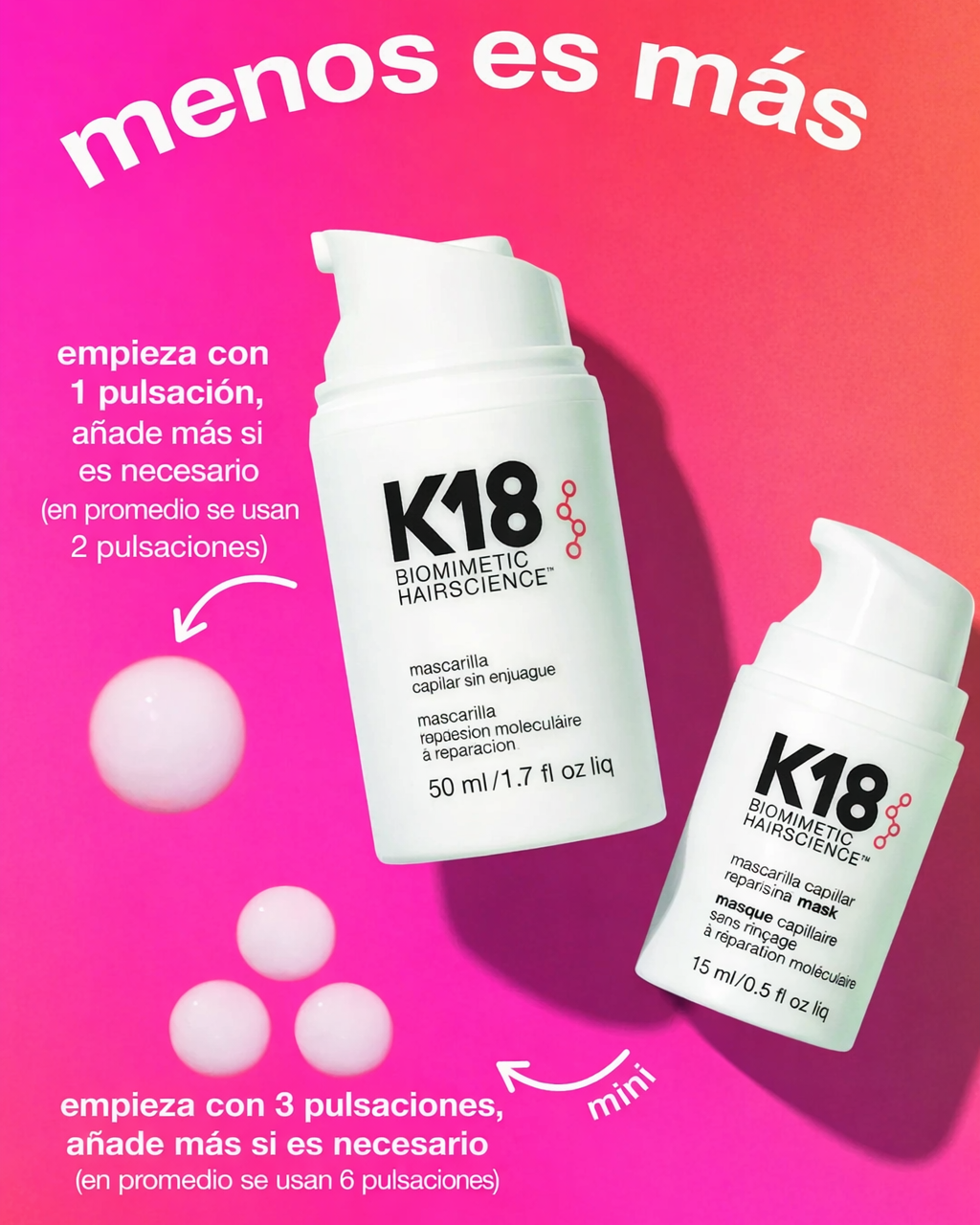 K18 | Mascarilla Reparadora Molecular
